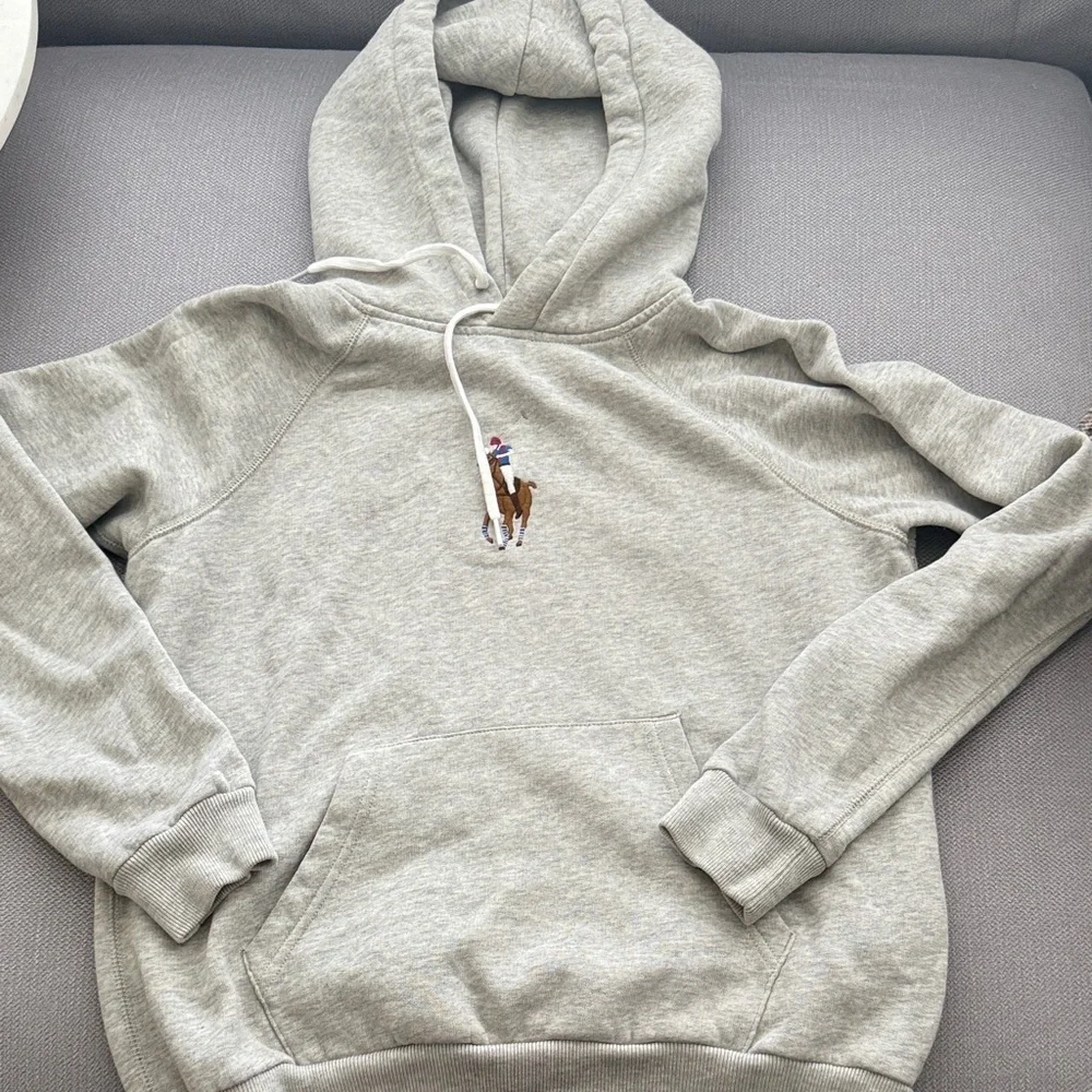 Ralph Lauren Light Gray Hoodie Sweater